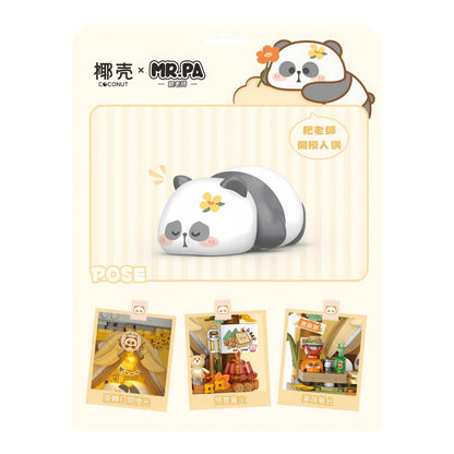 LOZ Autumn Camping Panda Painting Easel 7205