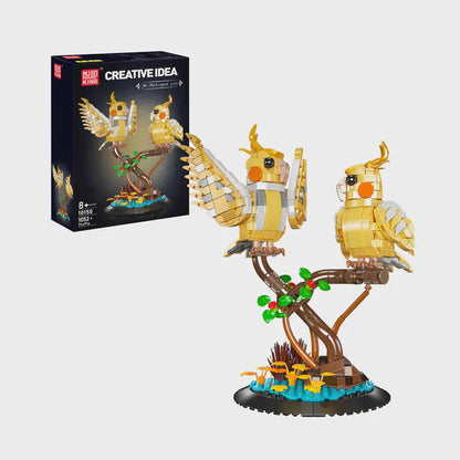 MouldKing Black Capped Lory Birds 10150