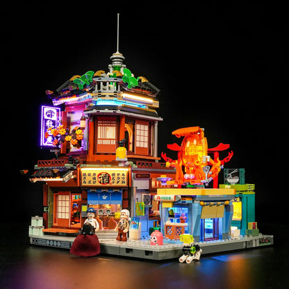 LUMIBRICKS - FUNWHOLE Cyberpunk Japanese Izakaya F9073