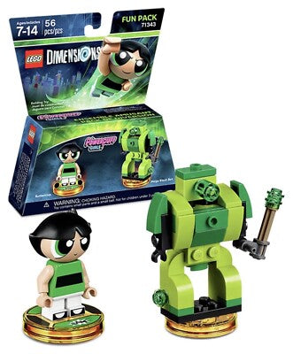 LEGO® Dimensions The Powerpuff Girls (Buttercup and Mega Blast Bot) 71343