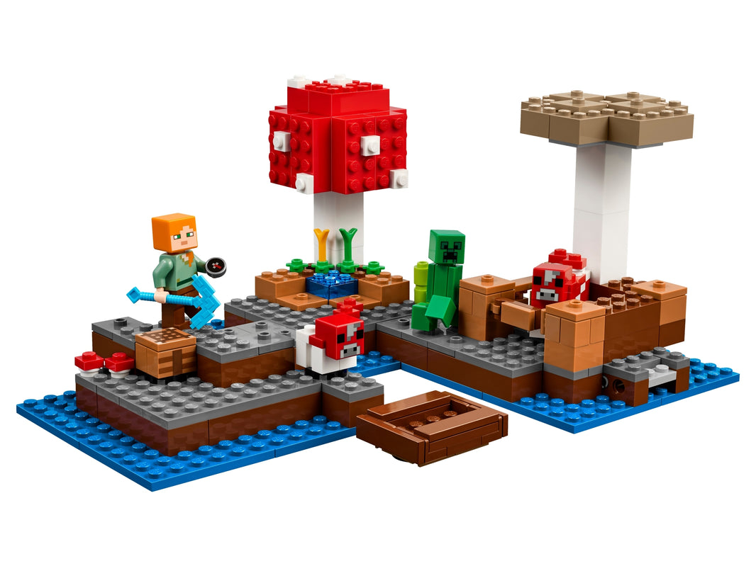 LEGO® Minecraft The Mushroom Island 21129