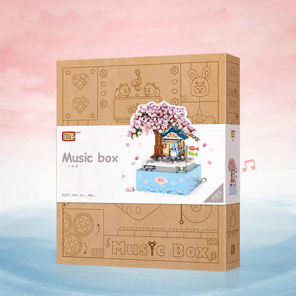 LOZ Cherry Blossom Sakura/Bonsai Music Box 1221