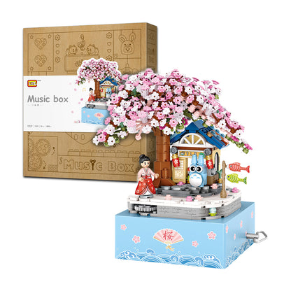 LOZ Cherry Blossom Sakura/Bonsai Music Box 1221