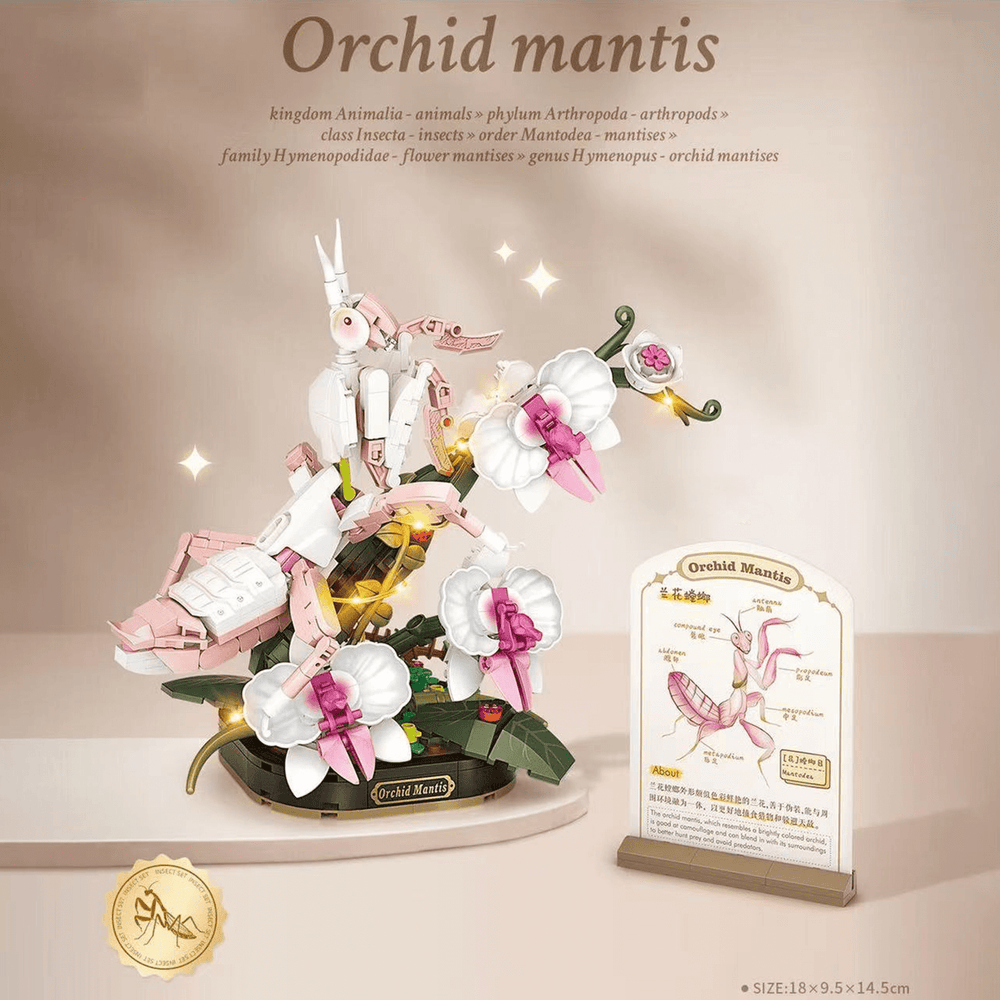LOZ Orchid Mantis 4118