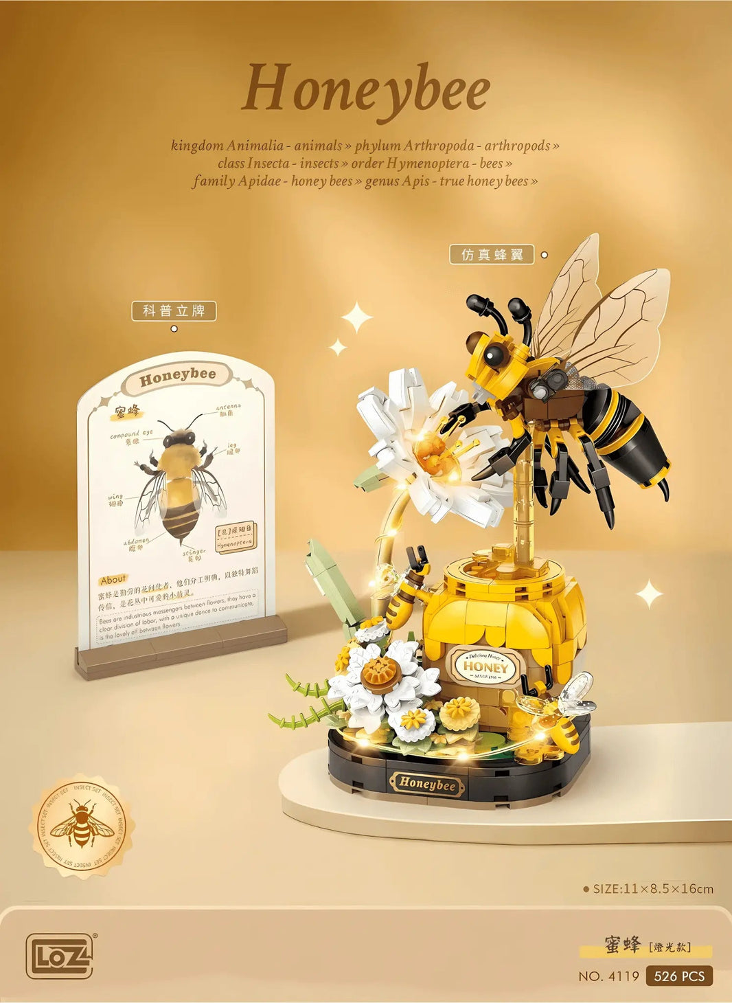 LOZ Honeybee 4119