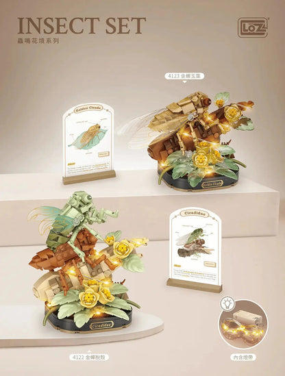 LOZ Golden Cicada 4123