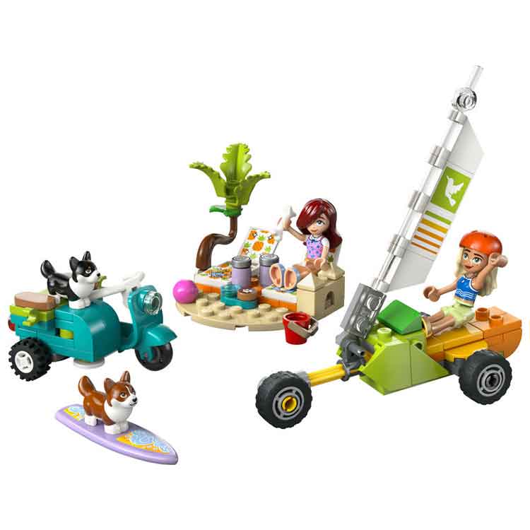 LEGO® Friends Surfing Dogs and Scooter Adventure 42641