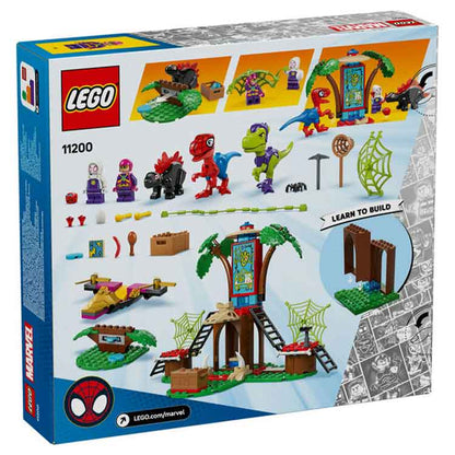 LEGO® Marvel Spidey and Gobby's Raptor Battle at Tree House HQ 11200