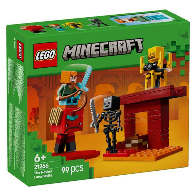 LEGO® Minecraft The Nether Lava Battle 21266