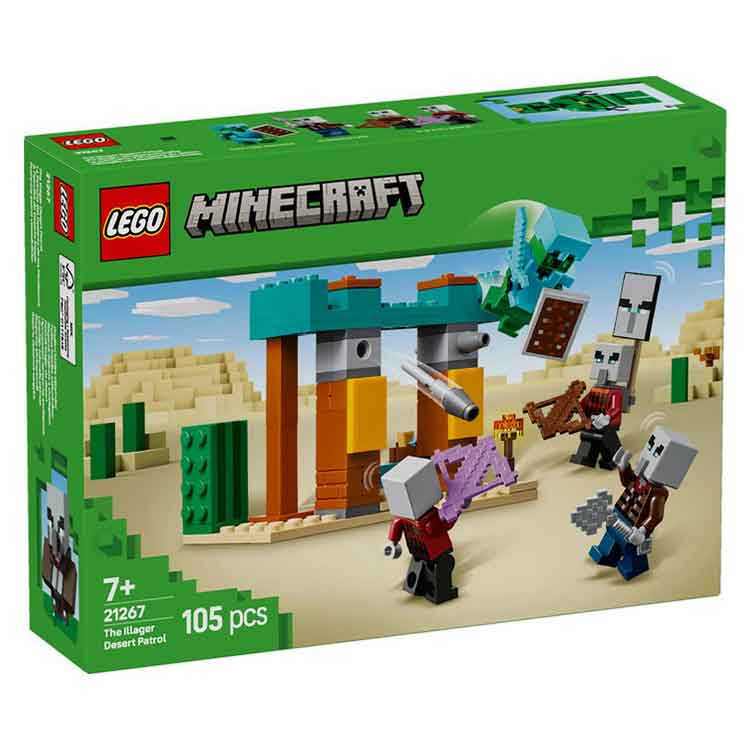 LEGO® Minecraft The Illager Desert Patrol 21267