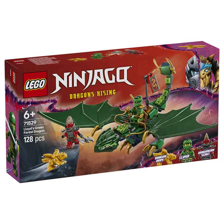 LEGO® Ninjago Lloyd's Green Forest Dragon 71829