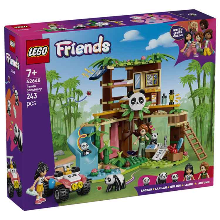 LEGO® Friends Panda Sanctuary Animal Care 42648