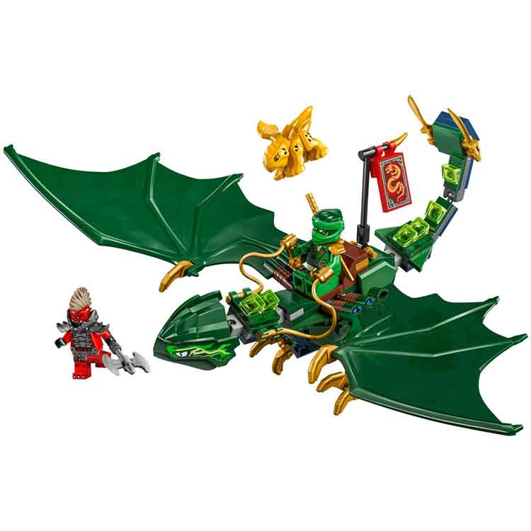 LEGO® Ninjago Lloyd's Green Forest Dragon 71829