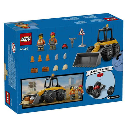 LEGO® City Yellow Construction Wheel Loader 60450