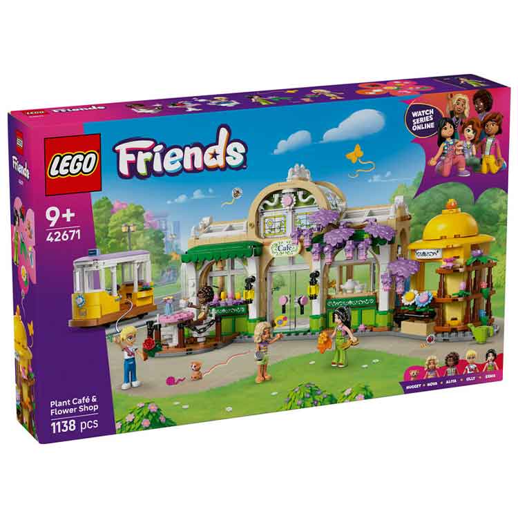 LEGO® Friends Plant Café & Flower Shop 42671