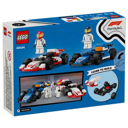 LEGO® City F1 Williams Racing & Haas F1 Race Cars 60464