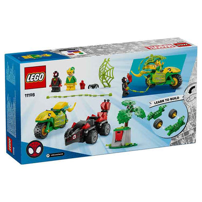 LEGO® Marvel Spin and Electro Dinosaur Vehicle Chase 11198