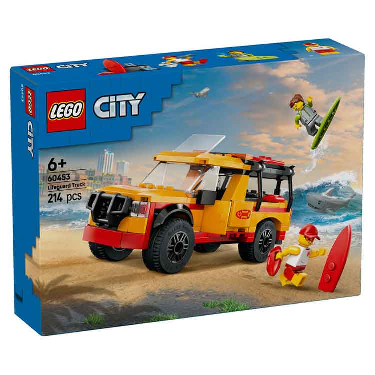 LEGO® City Lifeguard Beach Rescue Truck 60453