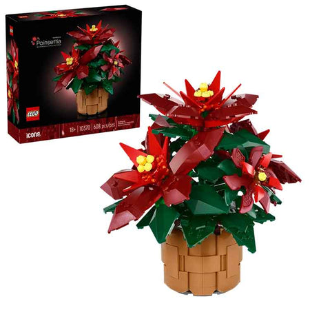 LEGO® Icons Botanicals Poinsettia 10370