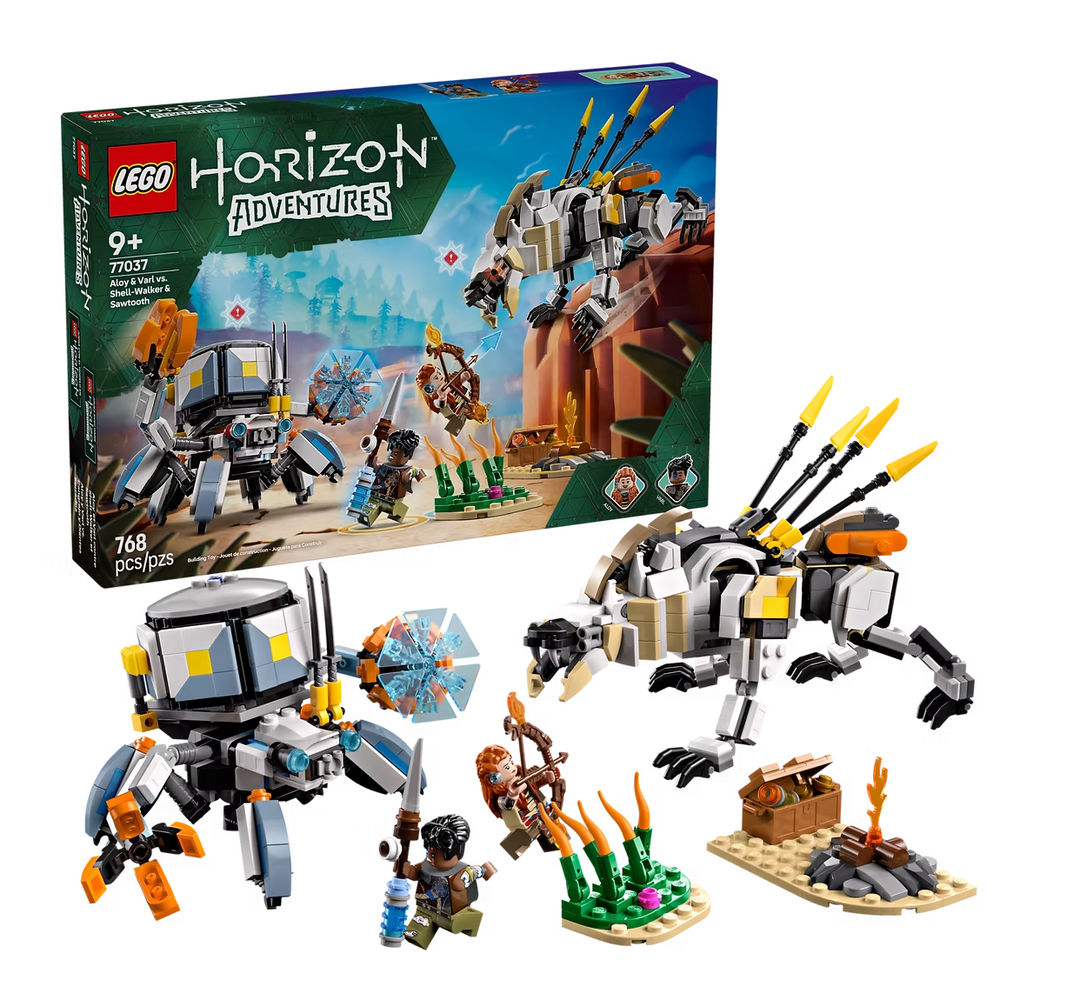 LEGO® Horizon Aloy & Varl vs. Shell-Walker & Sawtooth 77037