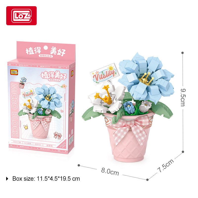 LOZ Gentiana Flowers 8835