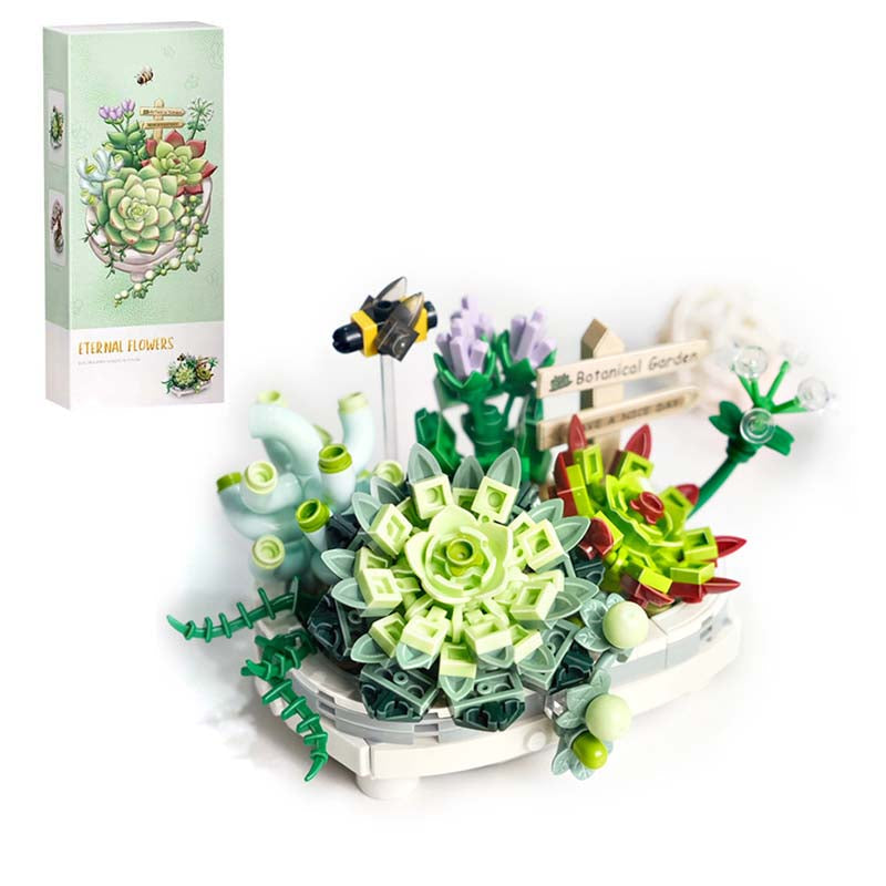 LOZ Succulent Plants 1660