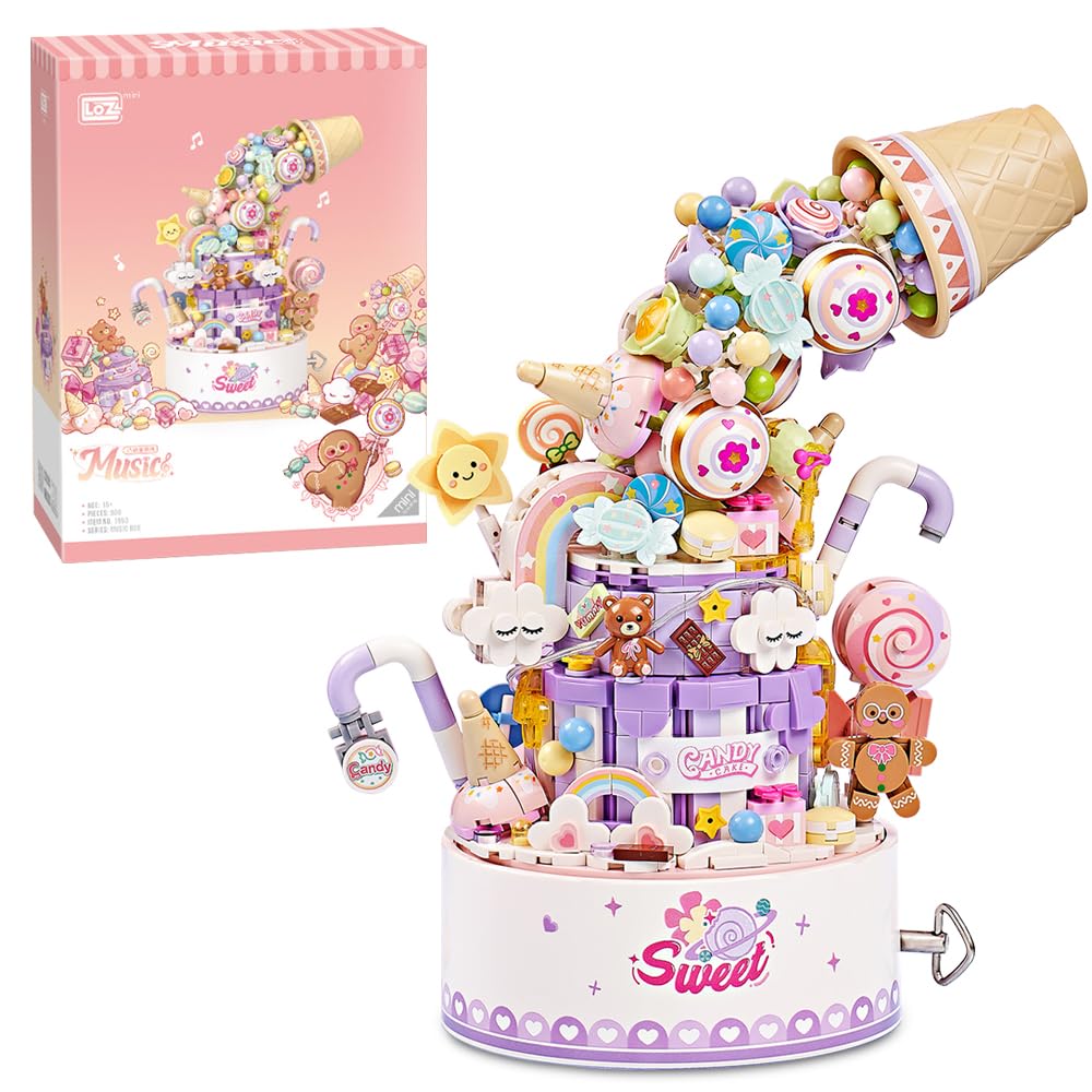LOZ Music Box Sweet Cake Avalanche 1953