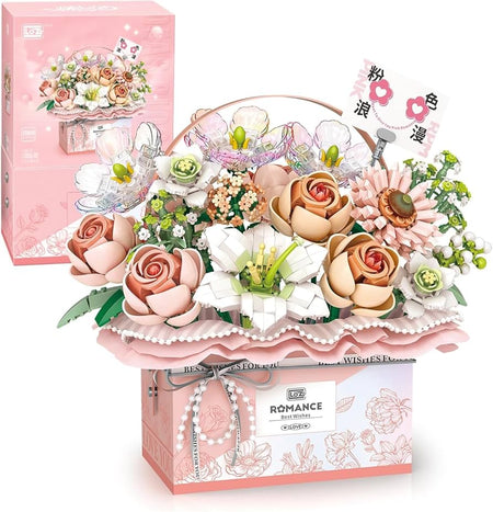 LOZ Pink Flower Gift Box 1951