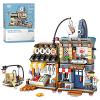 LOZ Street Mini Aquatic Products Shop 1231