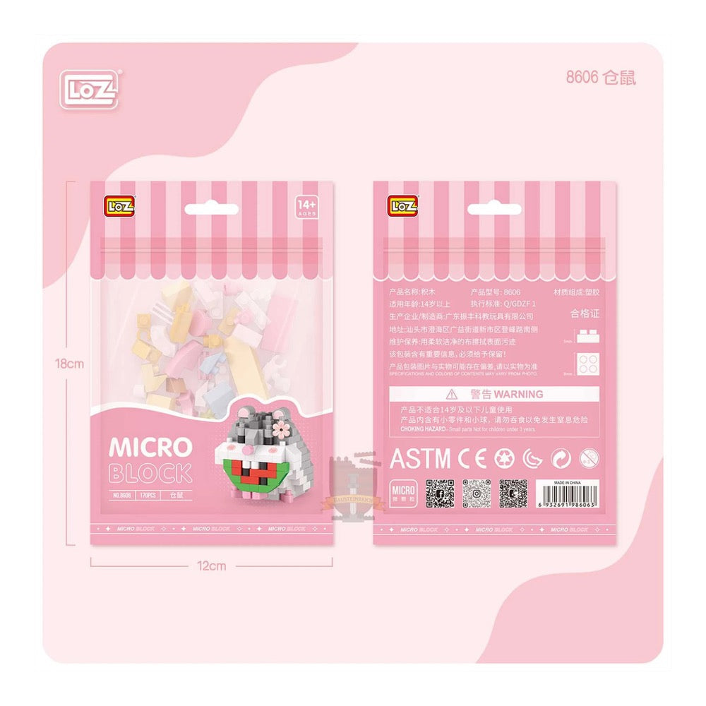 LOZ Hamster Polybag 8606