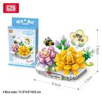 LOZ Creamy Jade Lotus 8832
