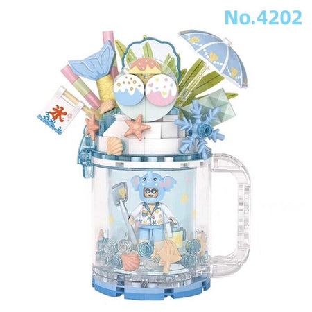 LOZ Sea Salt Mint Elephant Cup 4202
