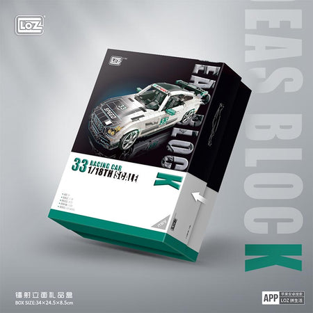 LOZ Racing Car 33 1/18th Scale 1128
