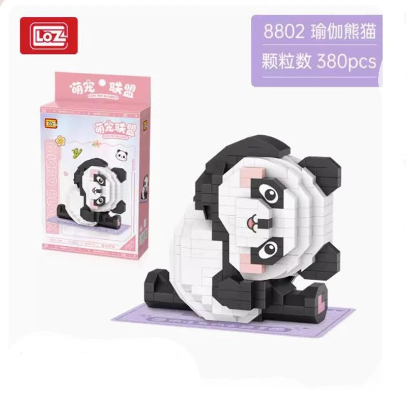 LOZ Yoga Panda 8802