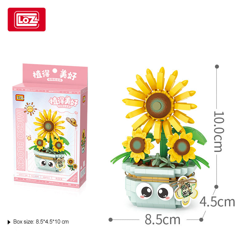 LOZ Sunflower 8840