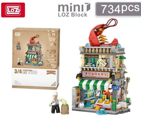 LOZ Street Mini Seafood Stall 1292