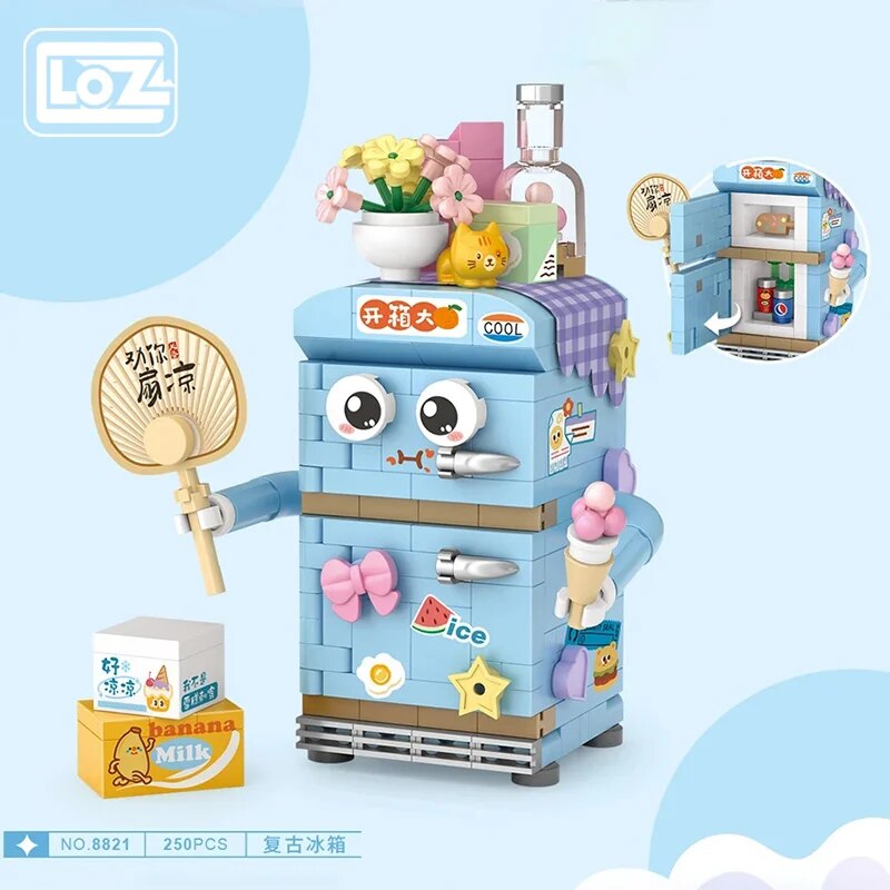 LOZ Fridge 8821