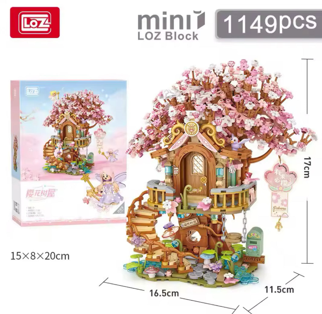 LOZ Cherry Tree House 1381