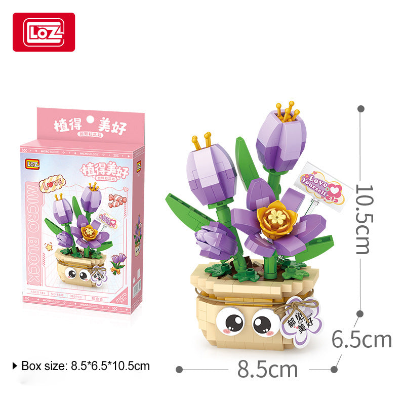 LOZ Tulip Flowers 8842