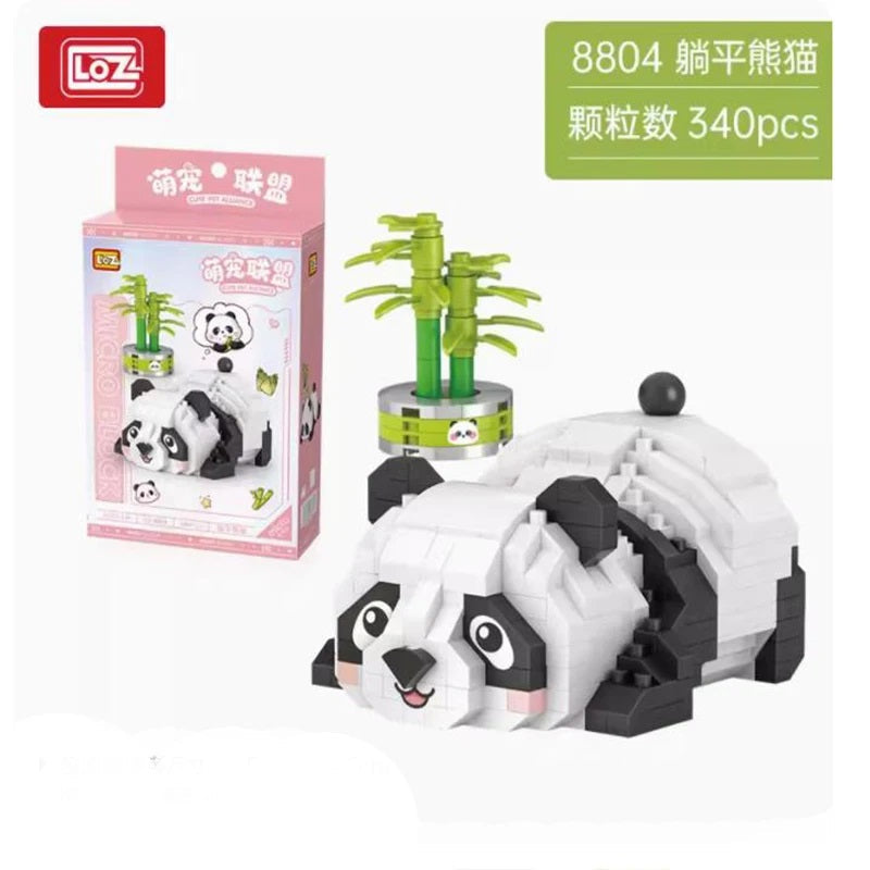 LOZ Relaxing Panda 8804