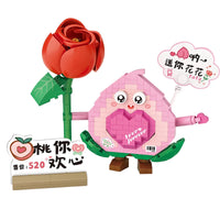 LOZ Peach 8818