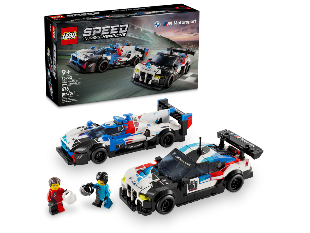 LEGO Speed Champions BMW M4 GT3 & BMW M Hybrid V8 76922