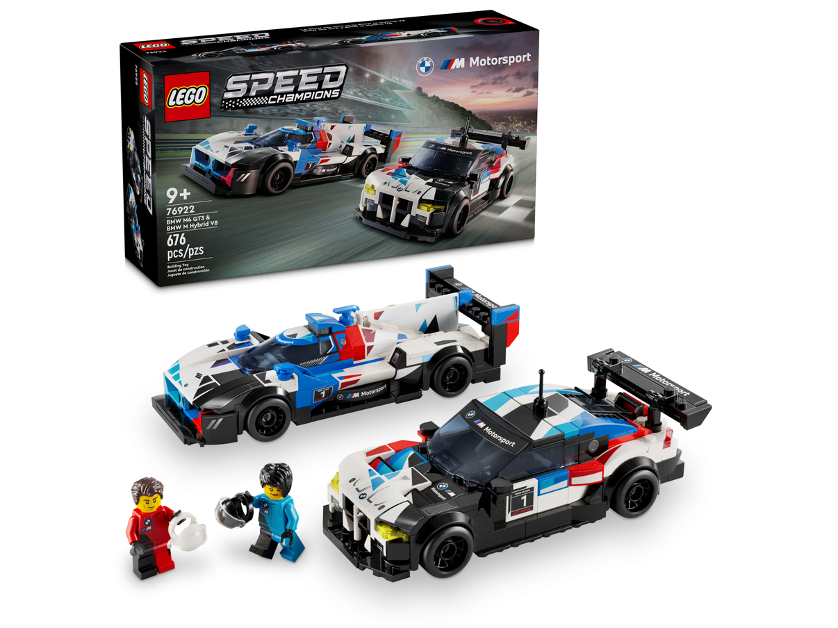 LEGO Speed Champions BMW M4 GT3 & BMW M Hybrid V8 76922