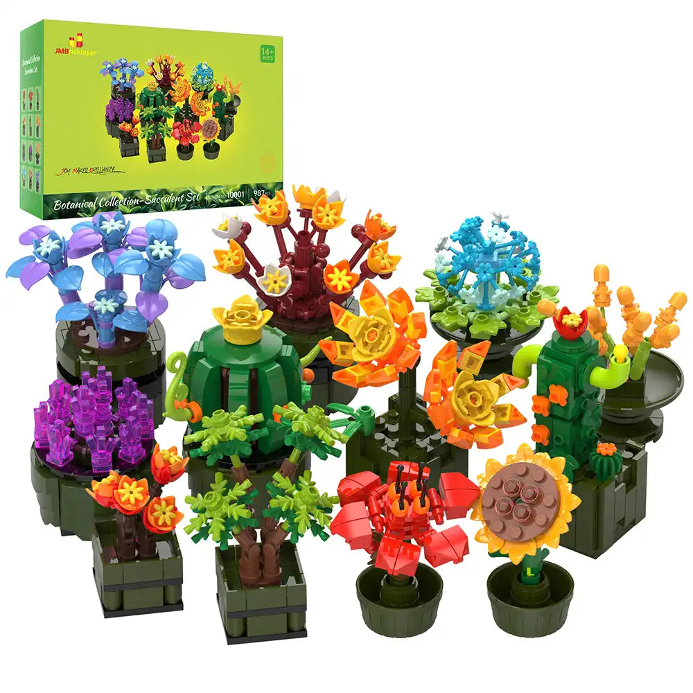 JMBricklayer 12in1 Succulent Set 10001
