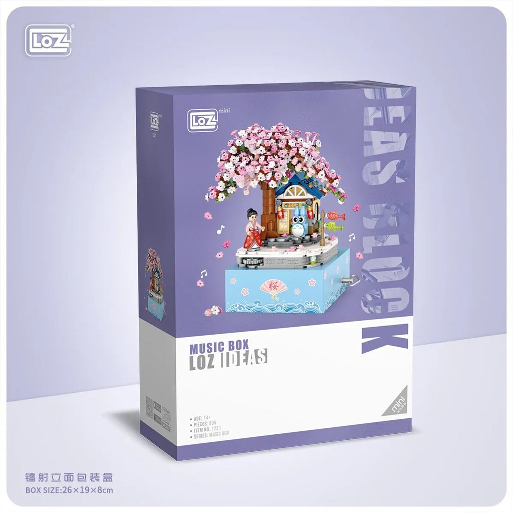 LOZ Sakura/Bonsai Music Box 1221