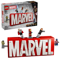 LEGO Marvel MARVEL Logo & Minifigures 76313