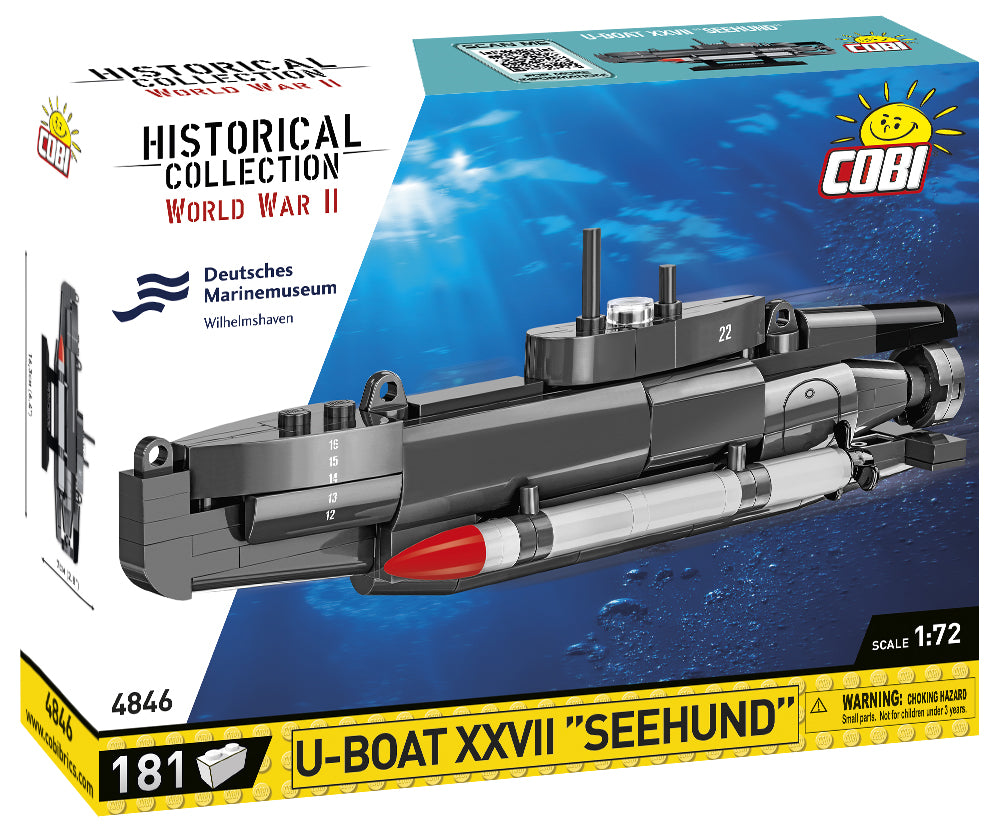 COBI U-Boat XXVII "Sea Hound" 4846