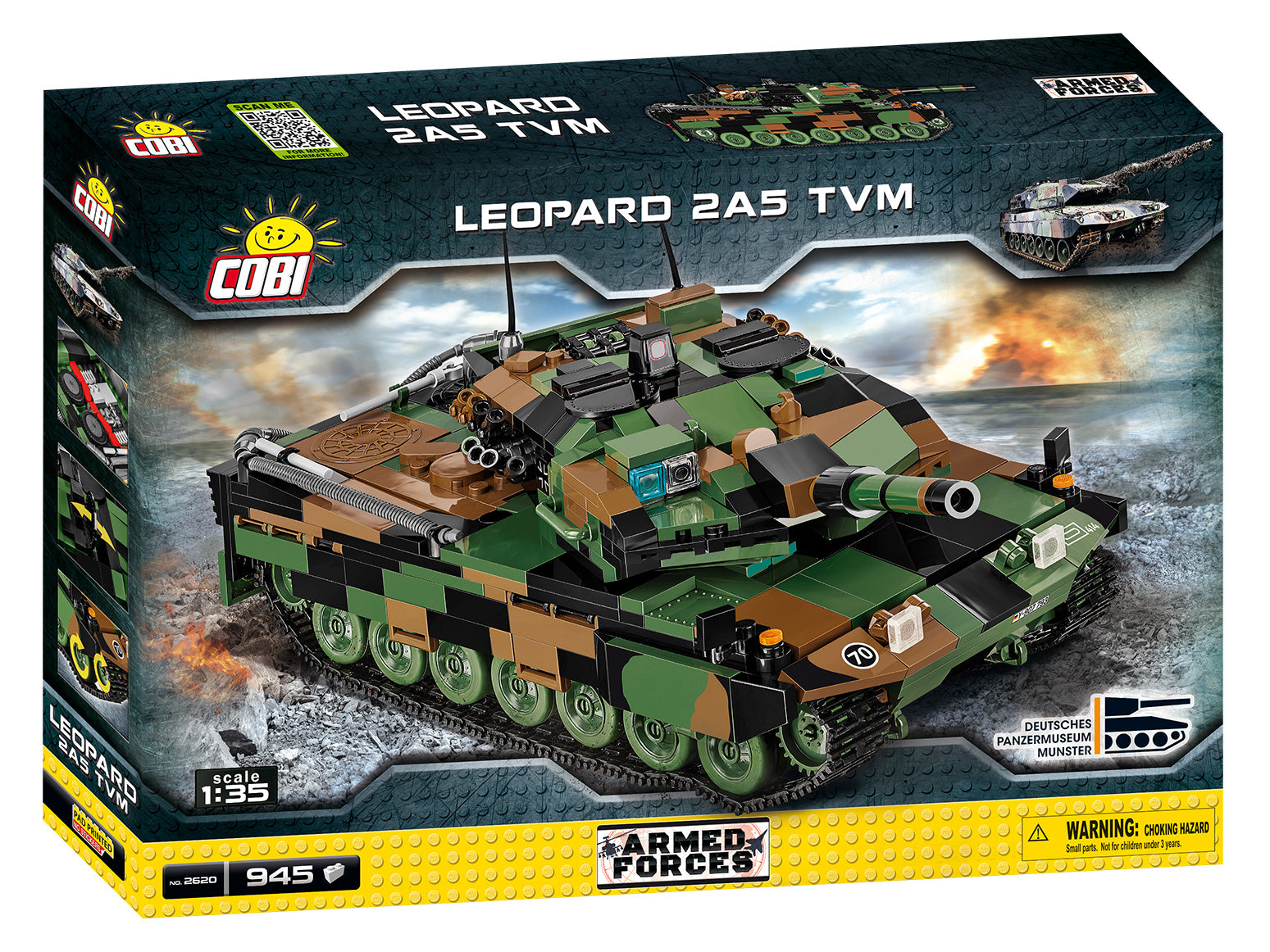 COBI Leopard 2A5 TMV Tank 2620