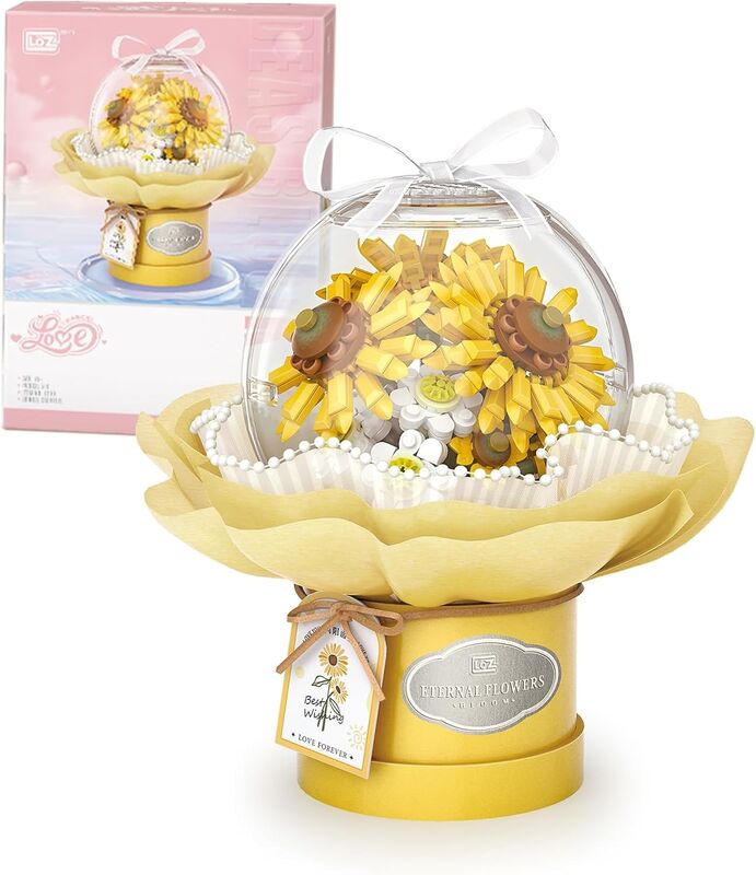 LOZ Eternal Flowers Sunflower Bouquet 1299