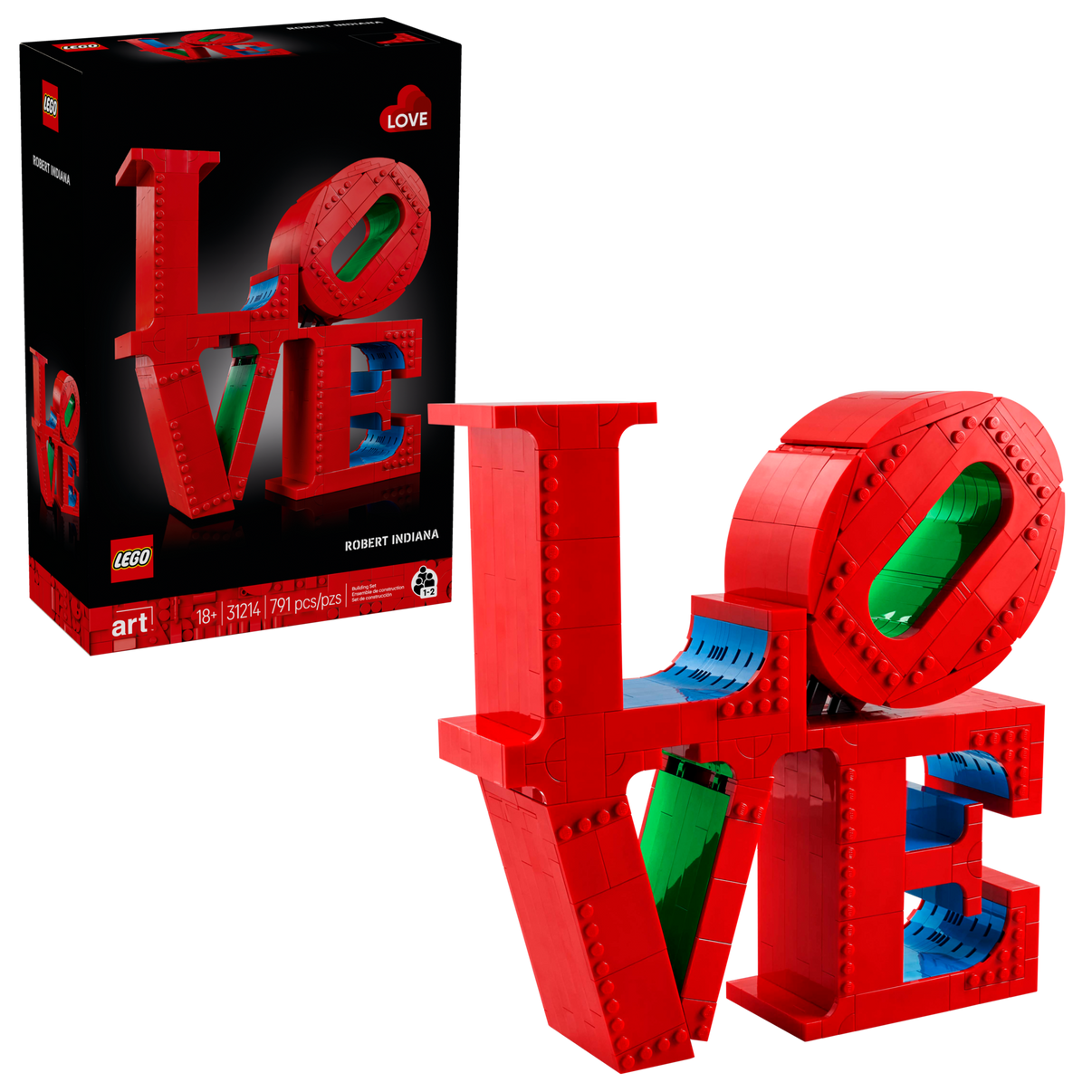 LEGO ART LOVE Sign 31214